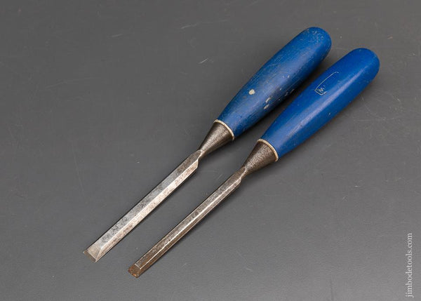2 MARPLES Blue Chip Chisels 1/2 and 3/8 inch - 94869