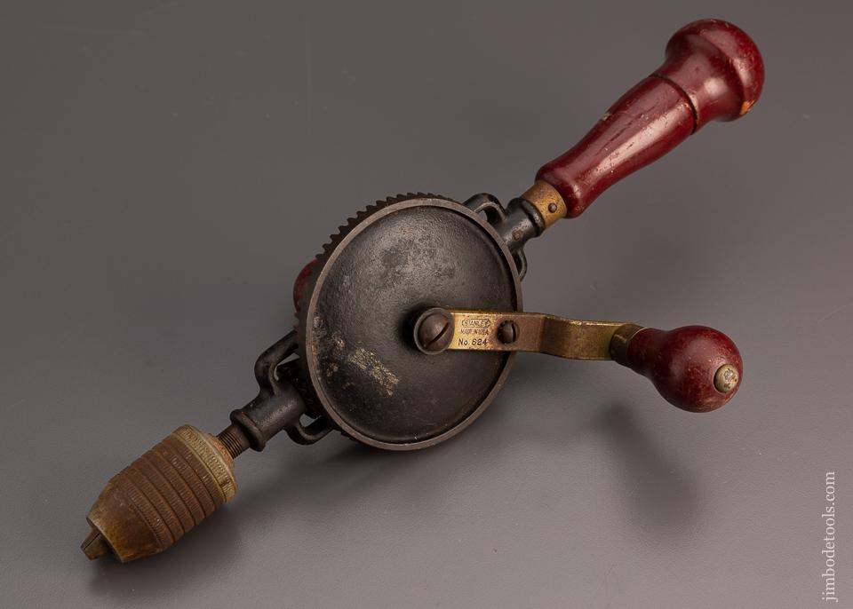 Fine STANLEY No. 624 Dual Pinion Egg Beater Drill - 94872