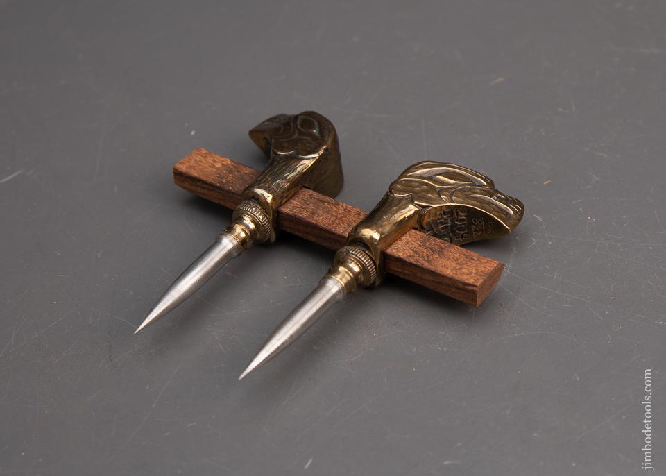 PNTC Eagle Trammel Points in Rosewood and Ebony Box - EXCELSIOR 94895