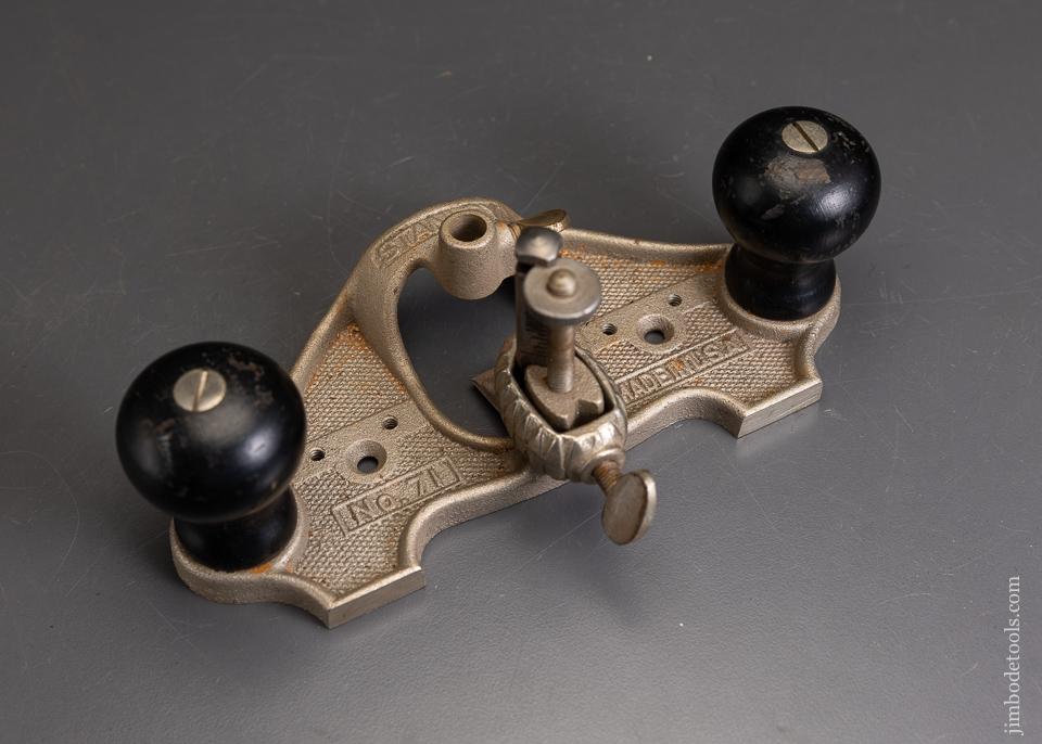 Near Mint User STANLEY No. 71 Router Plane - 94912