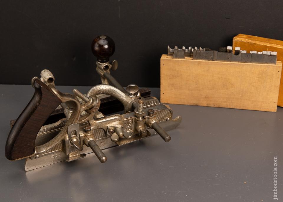 STANLEY No. 45 Combination Plane 100% COMPLETE in Original Box - 94929