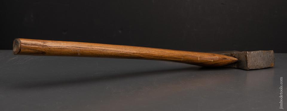 Fine WM BEATTY & SON Cow Logo Offset Single Bevel Broad Axe - 94963