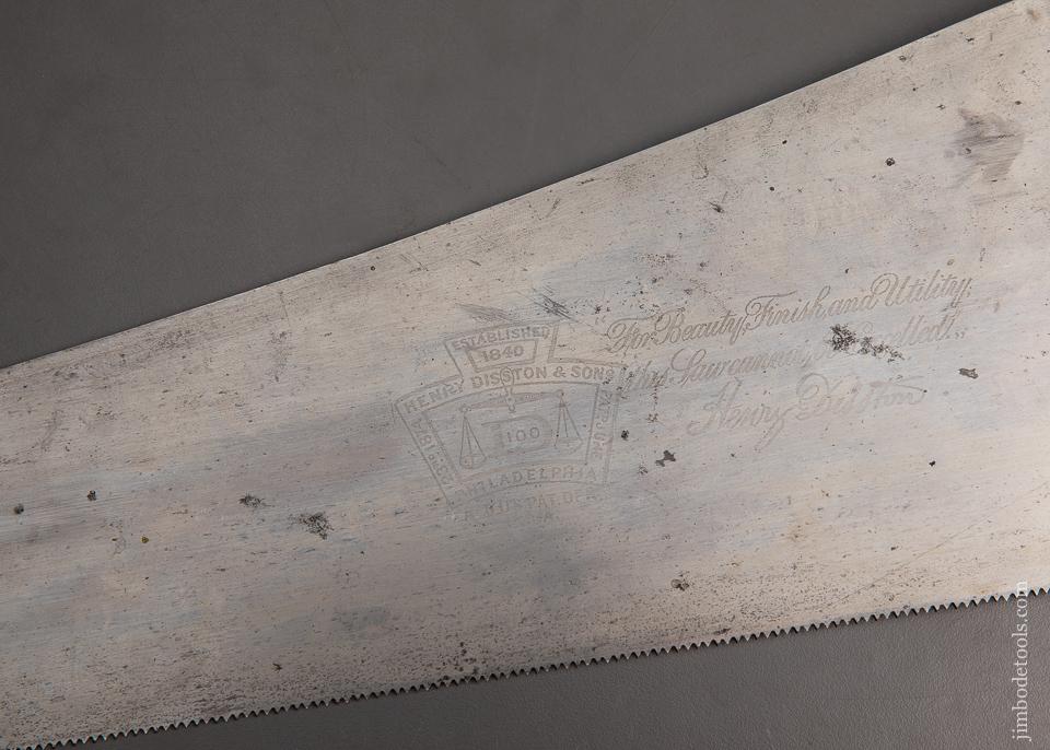 Extra Fine DISSTON D100 Hand Saw - 94967