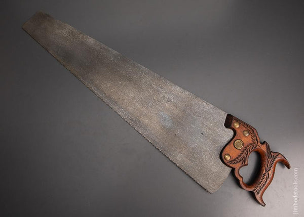 Early DISSTON No. 12 London Spring Crosscut Hand Saw - 94970