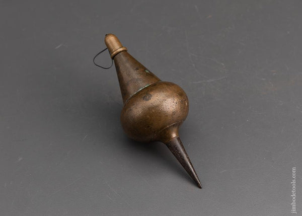 Lovely 2 pound Turnip Shaped Plumb Bob - 94971