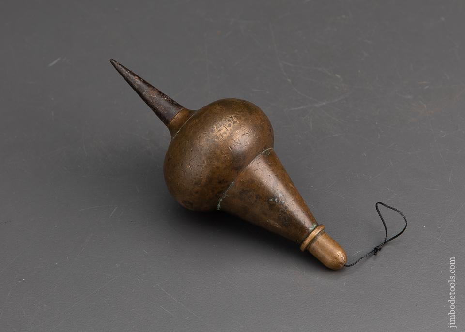 Lovely 2 pound Turnip Shaped Plumb Bob - 94971