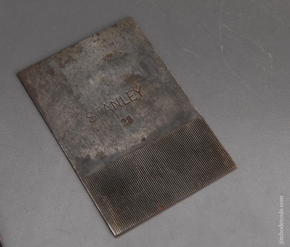 Fine STANLEY NO. 112 Scraper Plane with Original Toothing Blade - 94972