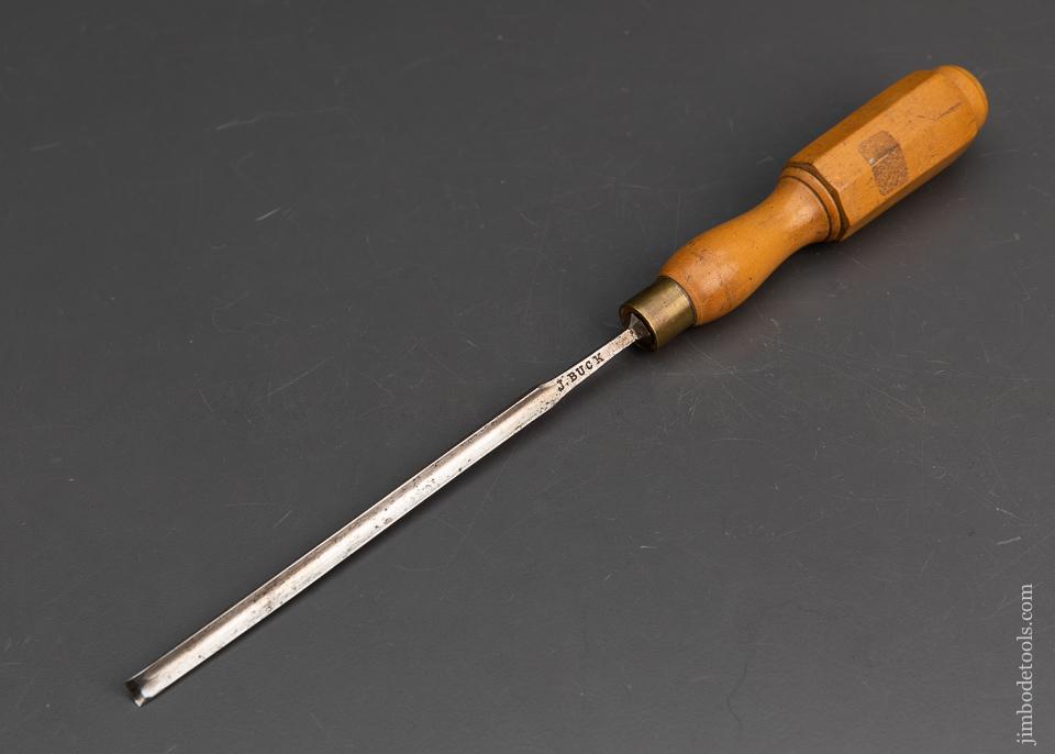 Gorgeous J. BUCK 5/16ths x 12 Boxwood Pattern Makers Gouge - 94978
