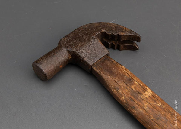 Rare HEBBLETHWAITE PATENT Multi Claw Hammer - 94994