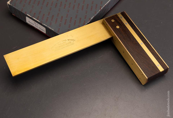 BRIDGE CITY TOOL WORKS TS-2 Master Try Square Mint in Box - 95017