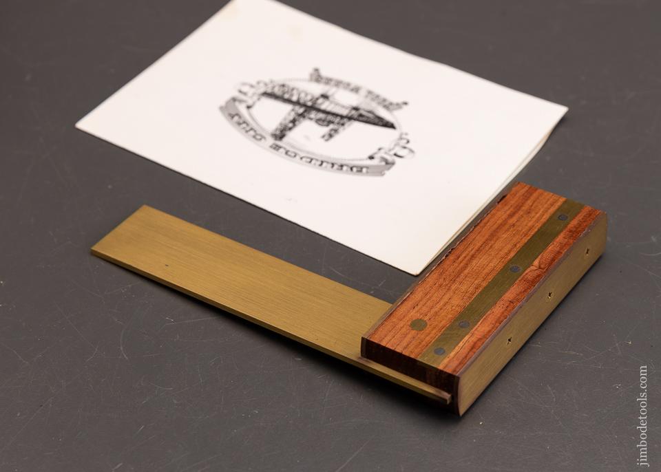 BRIDGE CITY TOOL WORKS Joint Maker’s Try Square Mint in Box - 95020