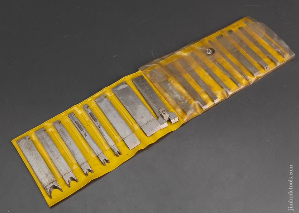 Set of 18 Irons for 45 or 55 Combination Planes - 95041