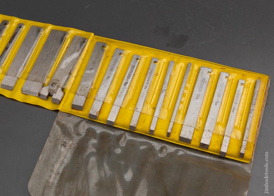 Set of 18 Irons for 45 or 55 Combination Planes - 95041