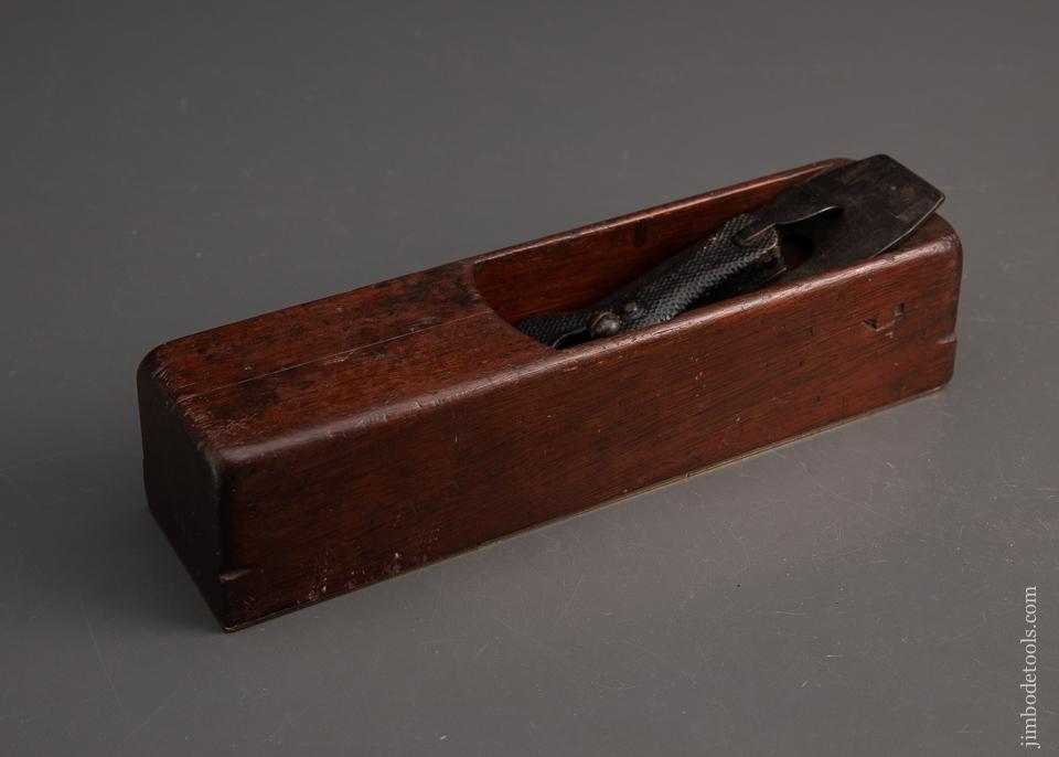 Unusual Mahogany and Brass Miter Plane - 95065