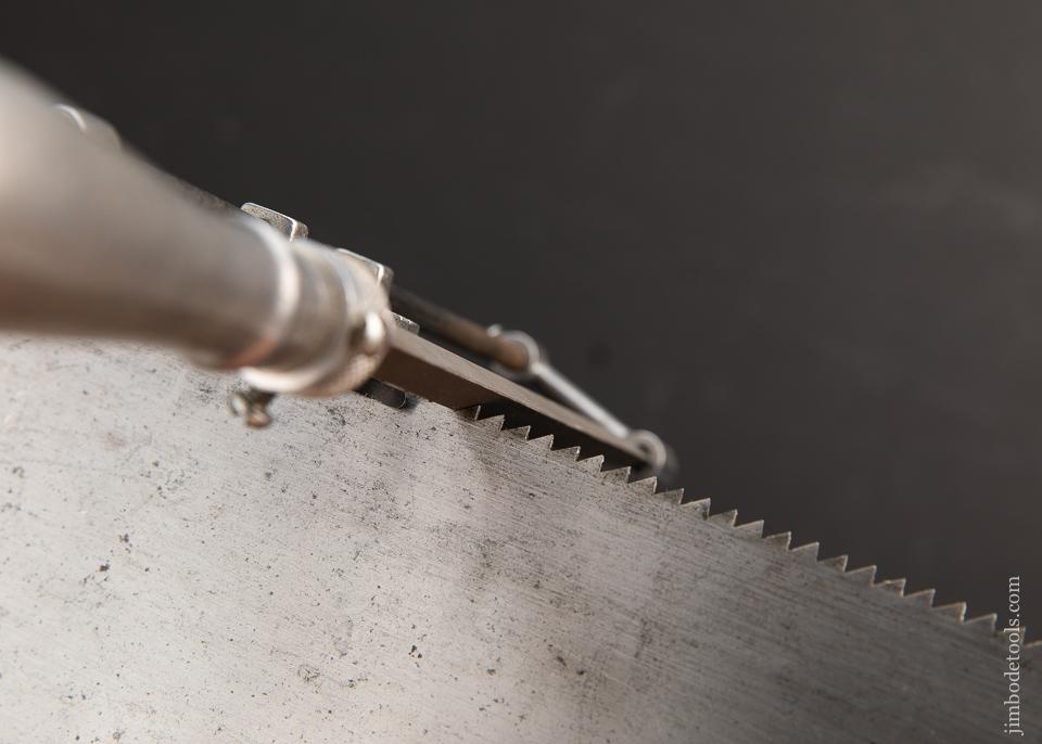 DUNLAP Saw Filing Guide Mint in Box with Full Box of Simonds Files - 95067