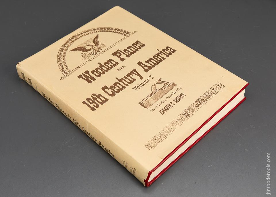 BOOK: WOODEN PLANES IN 19TH CENTURY AMERICA By KEN ROBERTS Signed and Mint - 95100