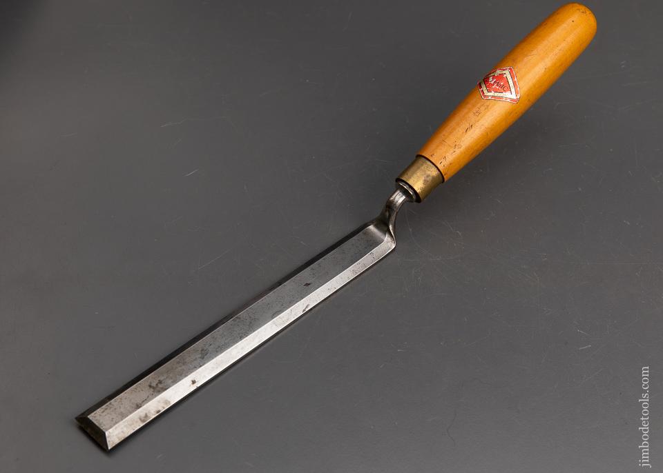 Gorgeous 1 inch Boxwood Handled Crank Neck Paring Chisel by HENRY TAYLOR - 95108