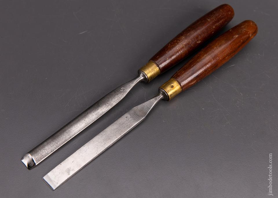 Mint Pair of 1/2 inch MARPLES Carving Gouges - 95116 – Jim Bode Tools