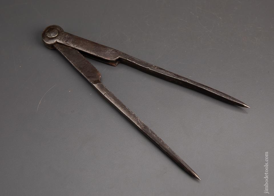 Ancient 9 3/4 inch Hand Forged Dividers - 95144