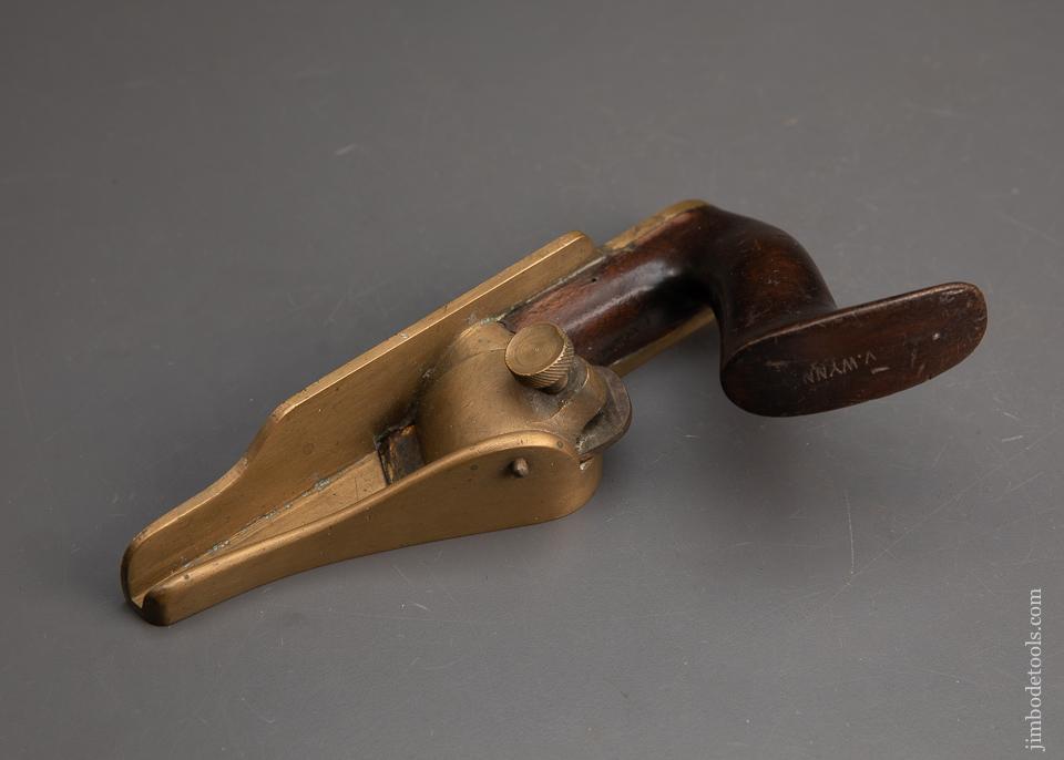 Stunning Lancashire Pattern Miter Plane Shoulder Plane Chute Board Plane - Excelsior 95183