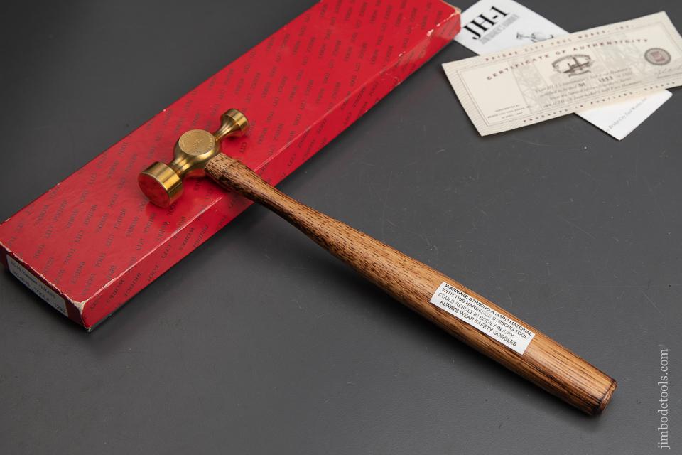 BRIDGE CITY TOOLS JH-1S Brass Jointers Hammer MIB - 95190