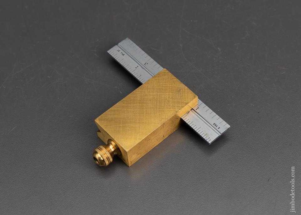 Heavy Brass Double Square 4 inch - 95198