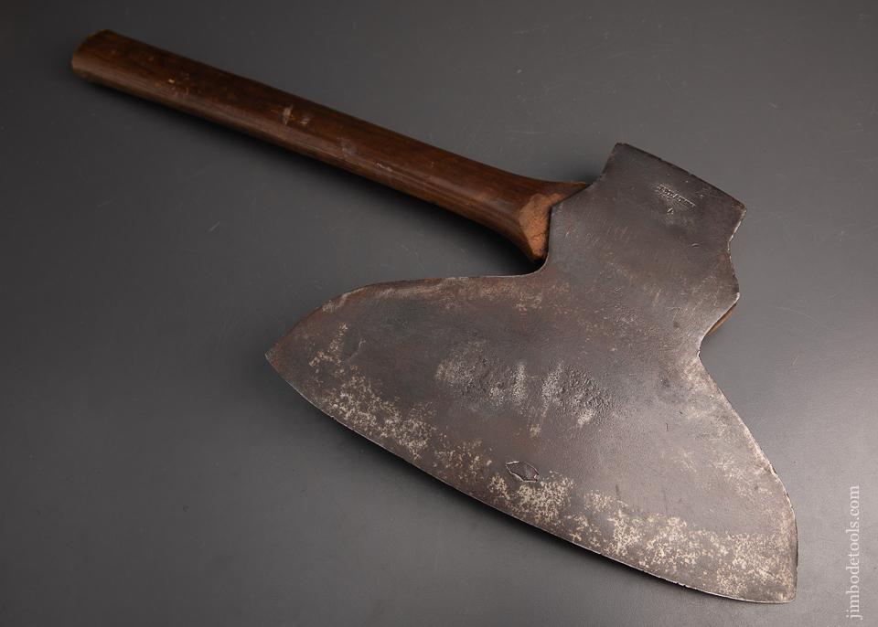Excellent Single Bevel Offset Broad Axe by J. BEATTY - 95203