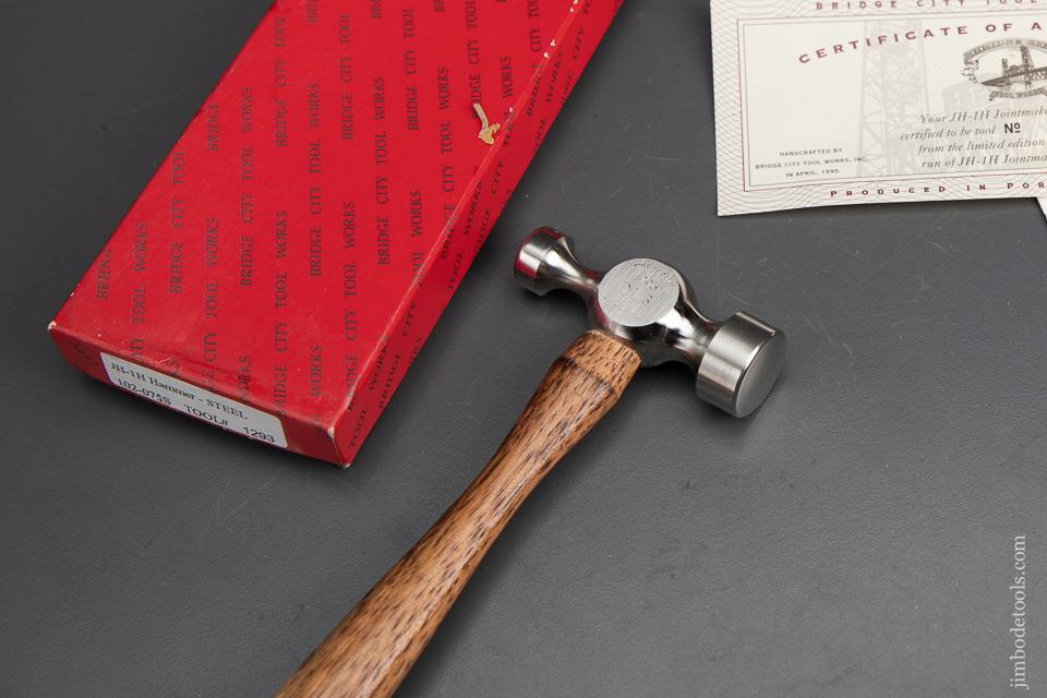 BRIDGE CITY TOOLS JH-1H Steel Jointers Hammer MIB - 95214