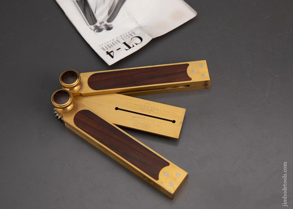 BRIDGE CITY TOOL WORKS CT-4 Angle Divider MIB - 95228