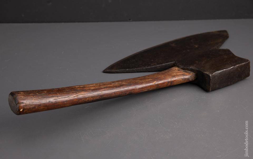 Excellent Single Bevel Offset Pennsylvania Broad Axe - 95233