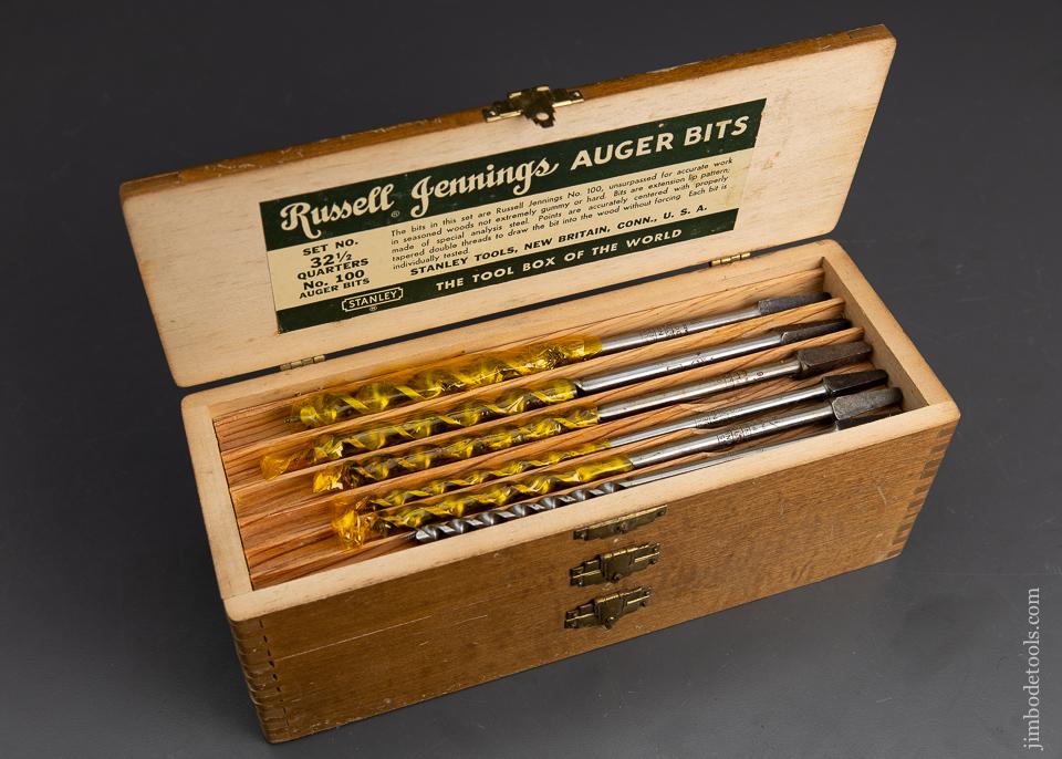 Complete Set of STANLEY RUSSELL JENNINGS Auger Bits Mint - 95250
