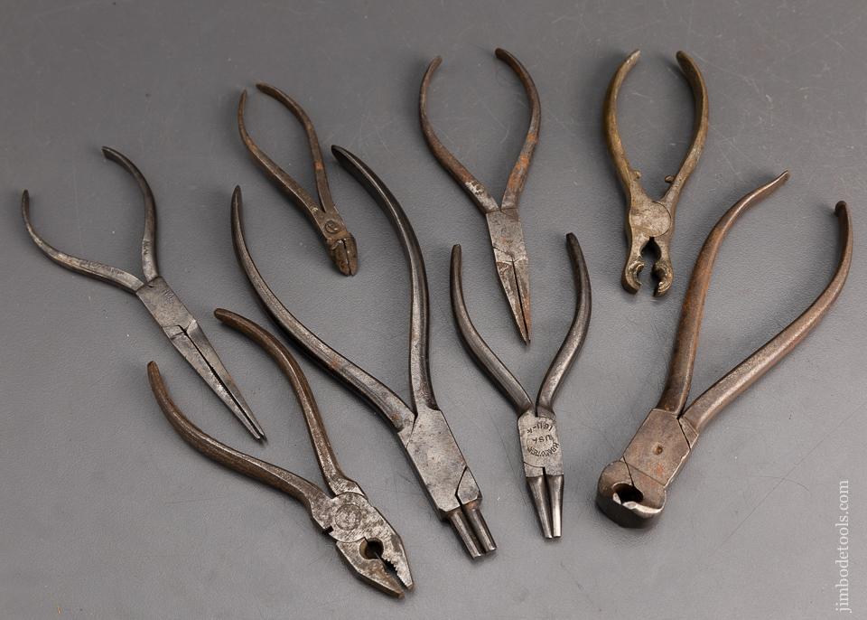 Great Lot of Early Mini Pliers  - 95253