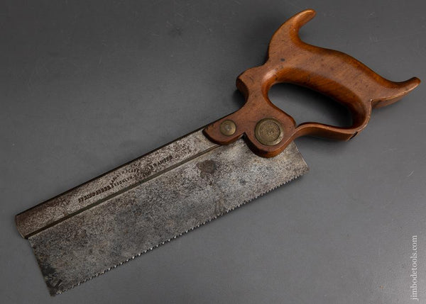 Awesome HARVEY W. PIERCE Dovetail Saw - 95269