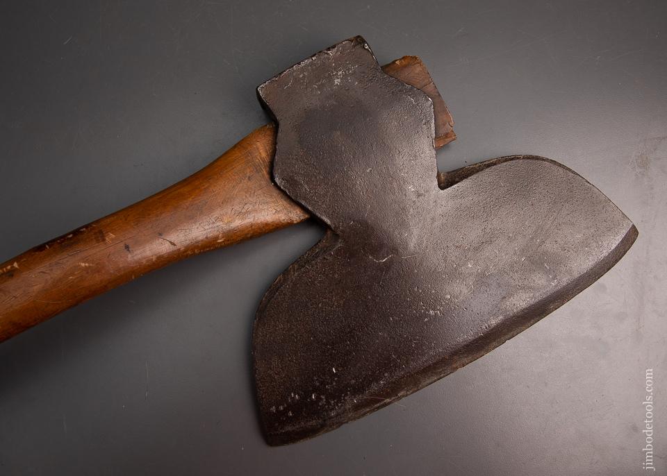 Good Clean Offset Single Bevel Broad Axe by YERKS & PLUMB - 95273