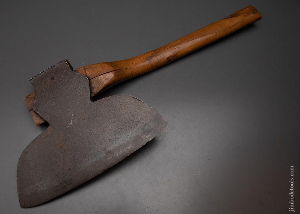 Good Clean Offset Single Bevel Broad Axe by YERKS & PLUMB - 95273