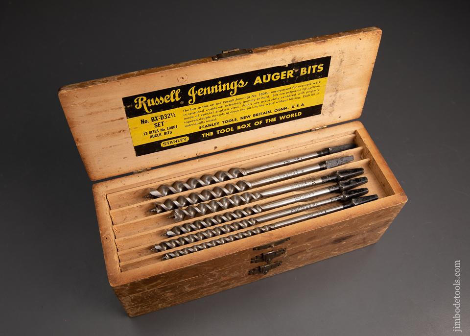 Complete Set of STANLEY RUSSELL JENNINGS Auger Bits - 95274