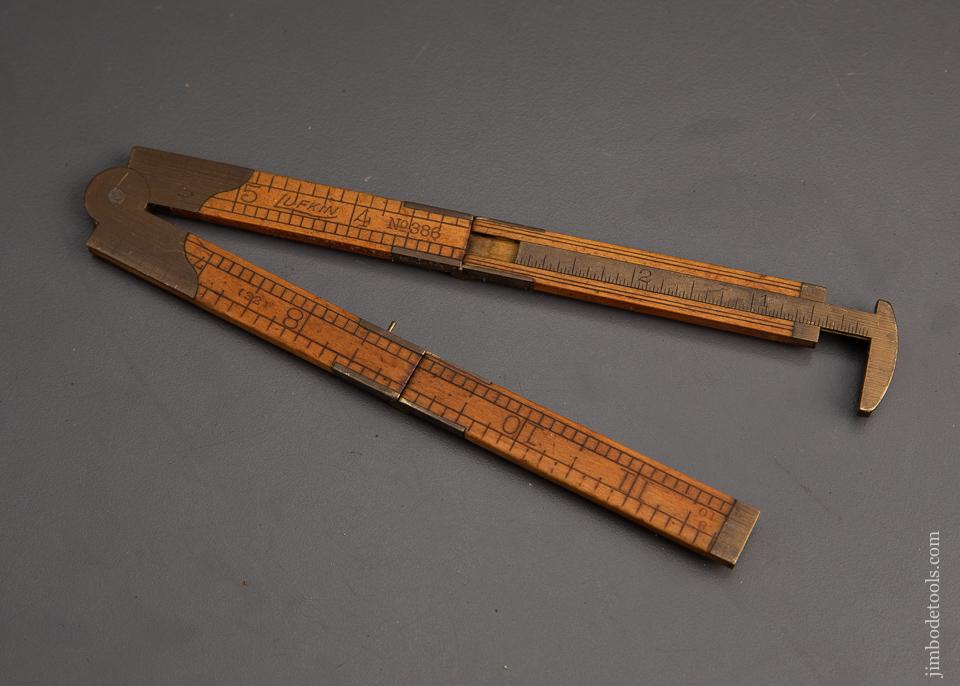 LUFKIN No. 386 Boxwood Caliper Rule - 95278
