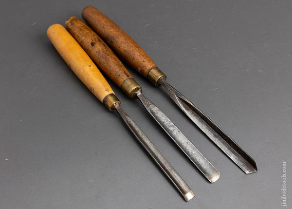 3 Good Carving Chisels - 95310