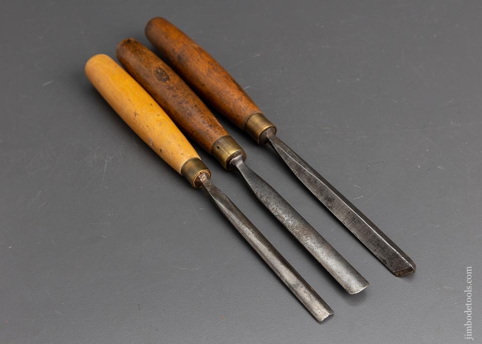 3 Good Carving Chisels - 95310