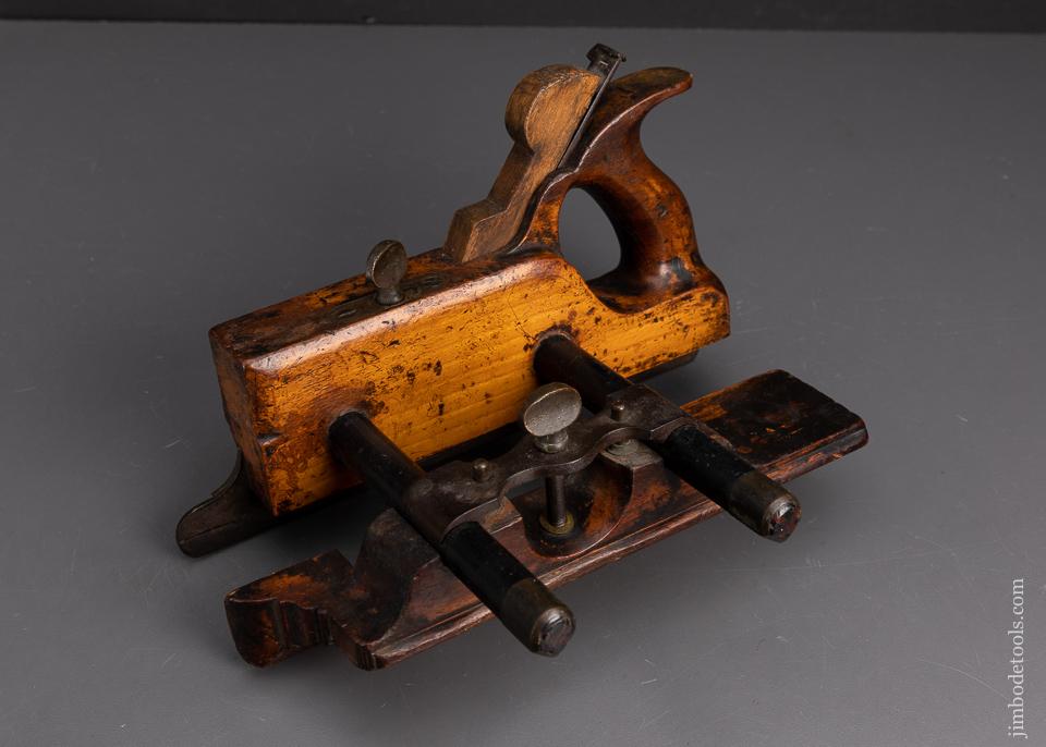 Rare MATHIESON Bridle Plow Plane with Ebony Arms - 95321