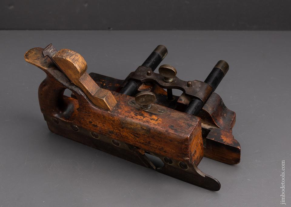 Rare MATHIESON Bridle Plow Plane with Ebony Arms - 95321