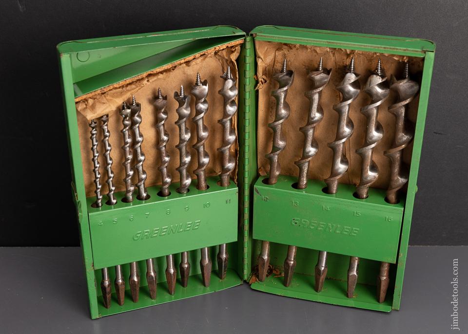 Excellent Complete Set of GREENLEE Auger Bits Unused - 95352