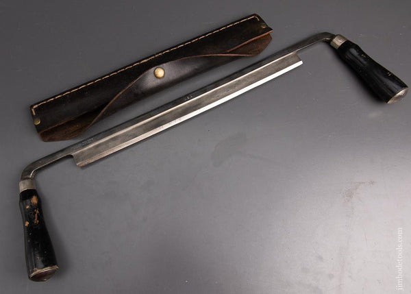 Near Mint with Sheath WINSTED EDGE TOOL WORKS WITHERBY 14 inch Drawknife - 95356