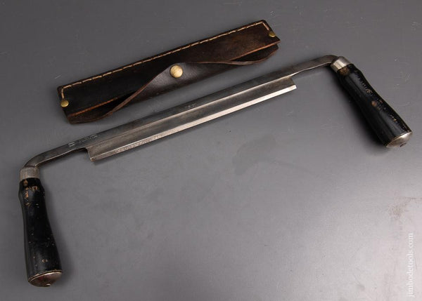 Near Mint with Sheath WINSTED EDGE TOOL WORKS WITHERBY 10 inch Drawknife - 95357