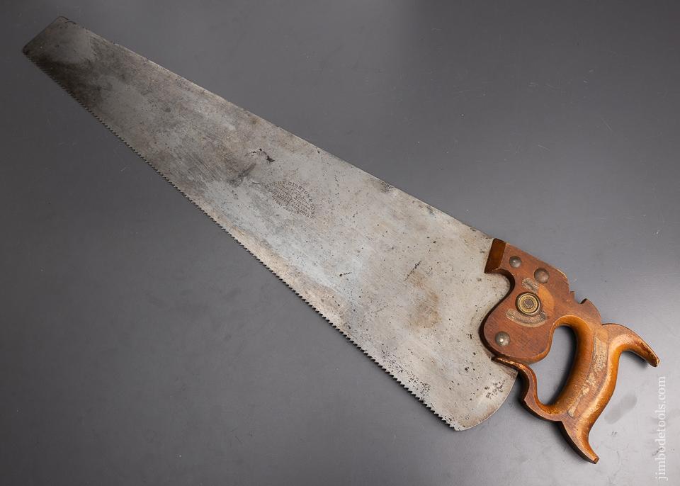 Drop Dead Gorgeous DISSTON No. 7 Rip Hand Saw with Decal Handle - 95370