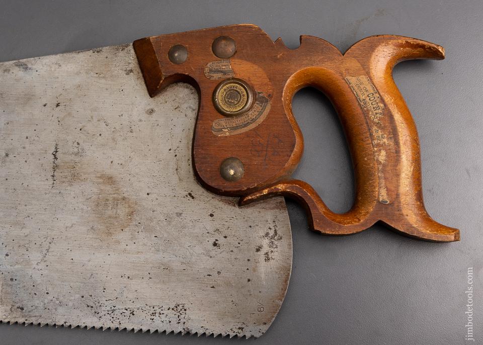 Drop Dead Gorgeous DISSTON No. 7 Rip Hand Saw with Decal Handle - 95370