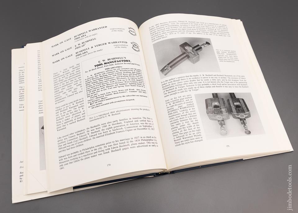 BOOK: AMERICAN MARKING GAGES By Milt Bacheller Hard Cover - 95416