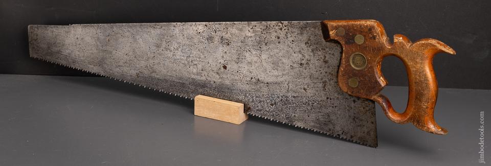 Excellent DISSTON & SON (Pre-Sons) ca. 1865 Rip Hand Saw - 95423