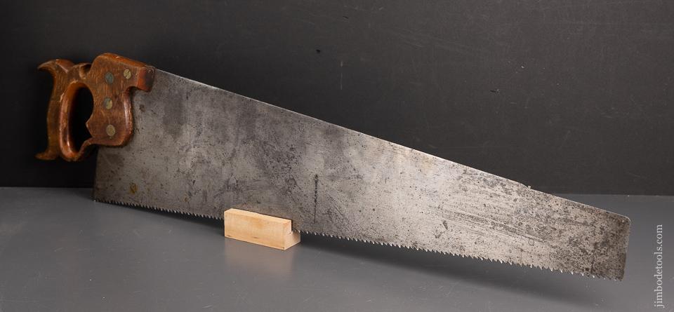 Excellent DISSTON & SON (Pre-Sons) ca. 1865 Rip Hand Saw - 95423