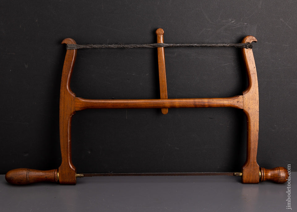 Stunning Curvy English Bowsaw in Solid Teak - 95438